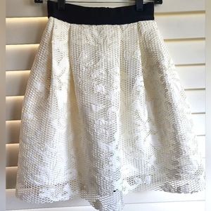 Freeway white skirt, S, New